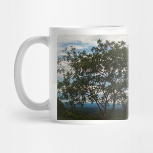 blla silhouette tree Mug